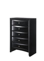 Crown Mark Furniture Emily Drawer Chest in Black image