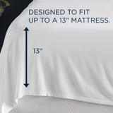 TEMPUR Rayon from Bamboo Sheet Set White