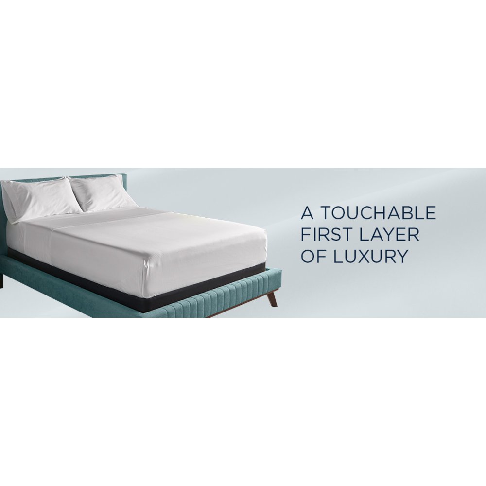 TEMPUR Classic Cotton Sheet Set Sleepy Blue