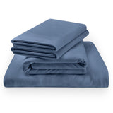 TEMPUR Rayon from Bamboo Sheet Set Vintage Indigo