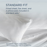 TEMPUR Classic Cotton Sheet Set Cool Gray
