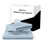TEMPUR Luxe Egyptian Cotton Sheet Set Sleepy Blue