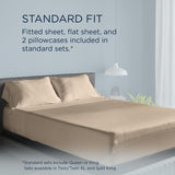 Tempur-Pedic Breeze Pillowcase Set - Sandstone