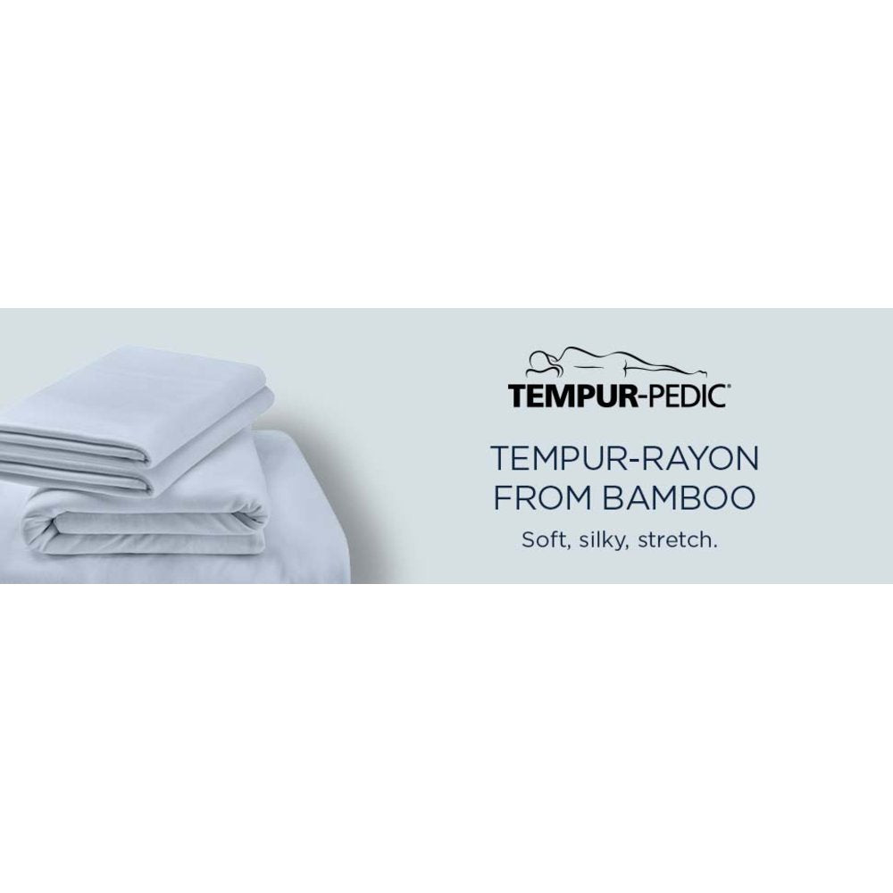 TEMPUR Rayon from Bamboo Sheet Set White