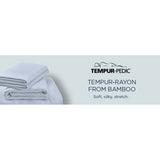 TEMPUR Rayon from Bamboo Sheet Set White