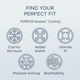 TEMPUR breeze cooling Sheet Set Graphite