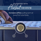 Stearns & Foster Studio Medium Euro Pillowtop