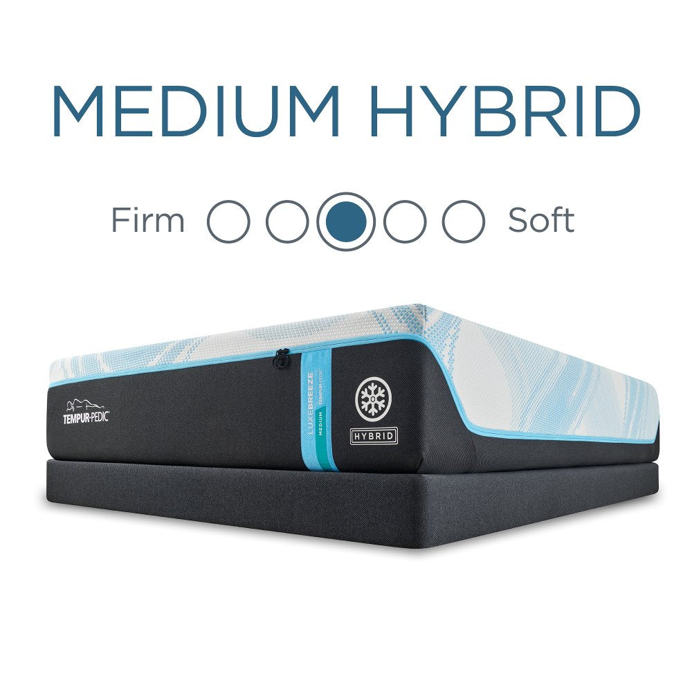 Tempur-Pedic LuxeBreeze Medium Hybrid Mattress