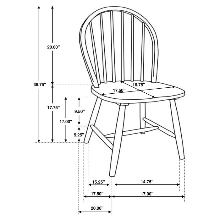 Cinder Dining Side Chair - Furniture World