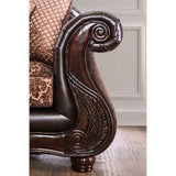 ELPIS Brown/Espresso Sofa