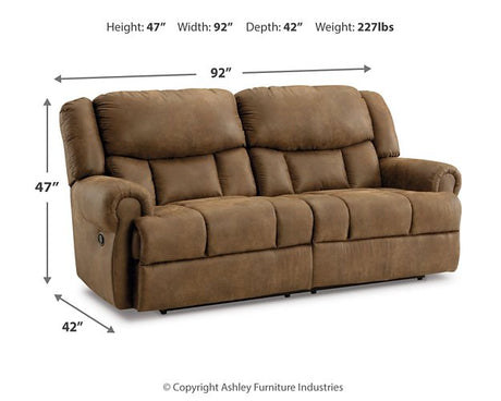 Boothbay Reclining Sofa - Furniture World