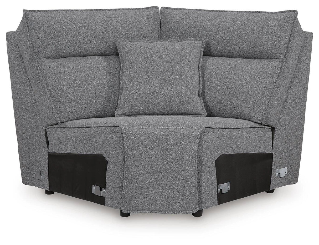 Modmax II Power Reclining Sectional with Chaise and Audio Console