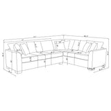 Ashford Fold-Out Sleeper Sectional Sofa