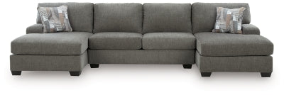 Clarington Sectional with Double Chaise - Furniture World