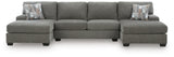Clarington Sleeper Sectional with Double Chaise