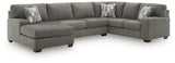 Clarington Sectional with Chaise - Furniture World