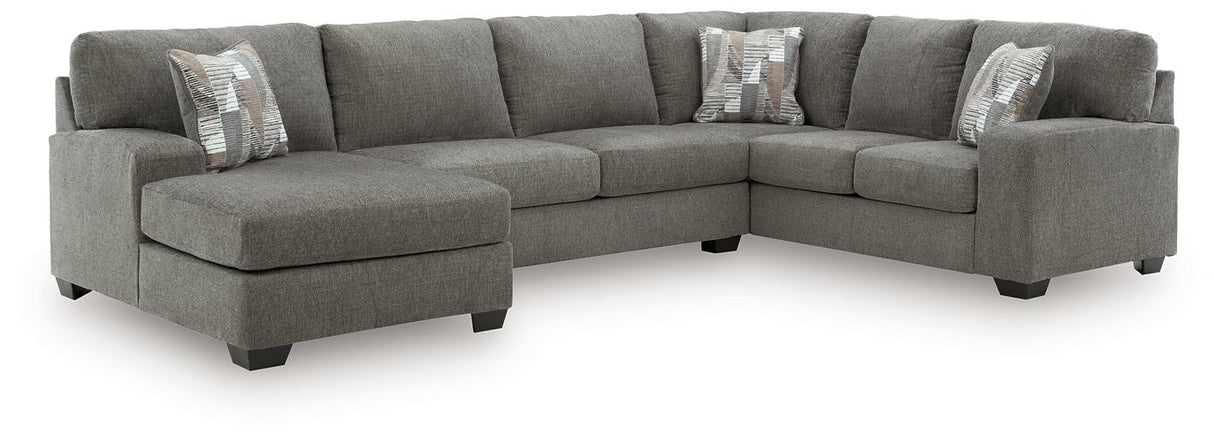 Clarington Sleeper Sectional with Chaise - Furniture World