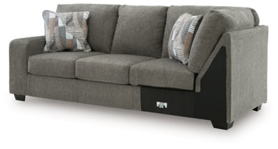 Clarington Sectional with Chaise - Furniture World