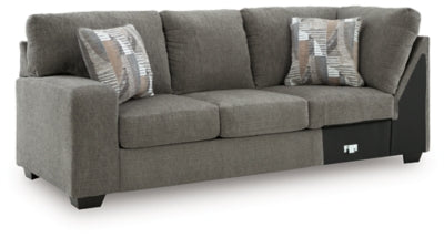 Clarington Sectional with Chaise - Furniture World
