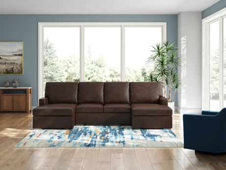 McDowlan Sectional with Double Chaise - Furniture World