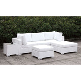 Somani Small L-Sectional W/ RIGHT Chaise + Ottoman