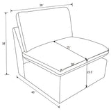 Collins Armless Chair