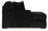 Midnight-Madness Sectional with Chaise