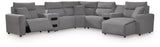 Modmax II Power Reclining Sectional with Chaise and Audio Consoles