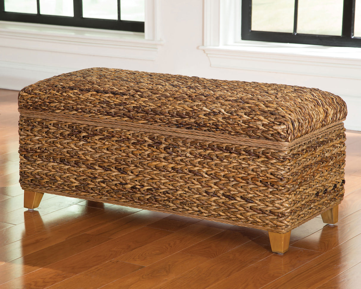 Laughton Storage Bench - Furniture World