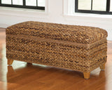 Laughton Storage Bench - Furniture World