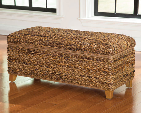 Laughton Storage Bench - Furniture World