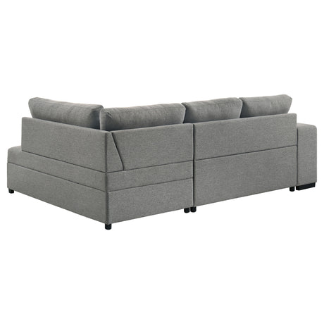 Roanne Pull-Out Sleeper Sectional Sofa - Furniture World