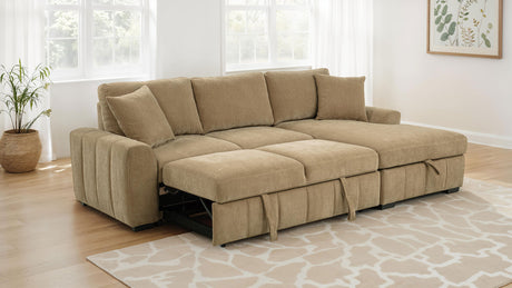 Pastrana Pull-Out Sleeper Sectional Sofa - Furniture World