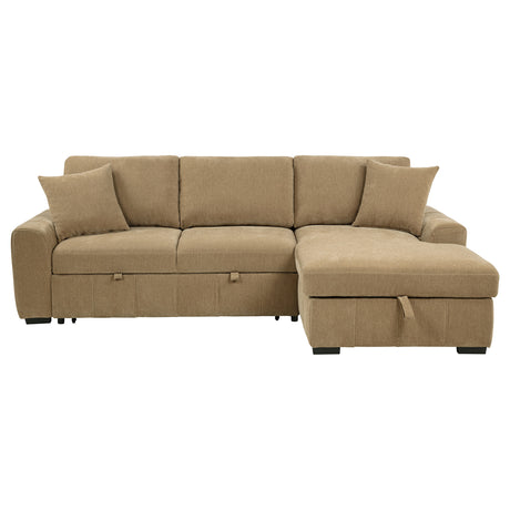 Pastrana Pull-Out Sleeper Sectional Sofa - Furniture World