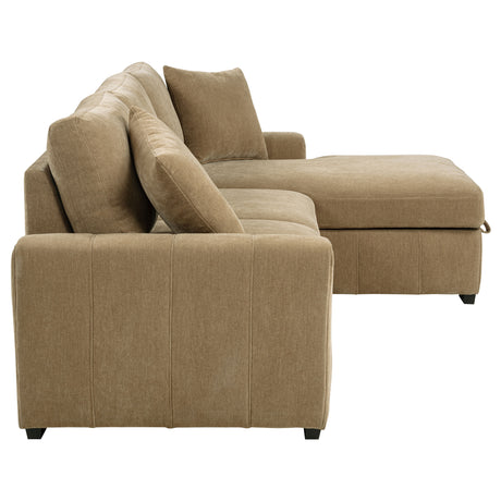 Pastrana Pull-Out Sleeper Sectional Sofa - Furniture World