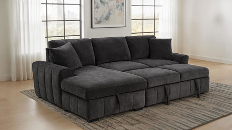 Pastrana Pull-Out Sleeper Sectional Sofa - Furniture World