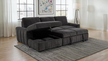 Pastrana Pull-Out Sleeper Sectional Sofa - Furniture World