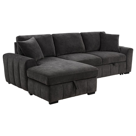 Pastrana Pull-Out Sleeper Sectional Sofa - Furniture World