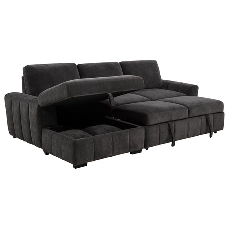 Pastrana Pull-Out Sleeper Sectional Sofa - Furniture World