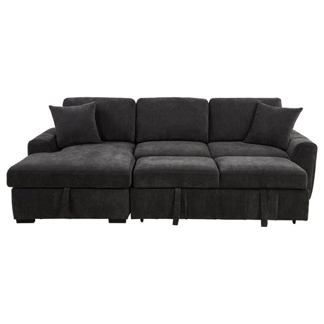 Pastrana Pull-Out Sleeper Sectional Sofa - Furniture World
