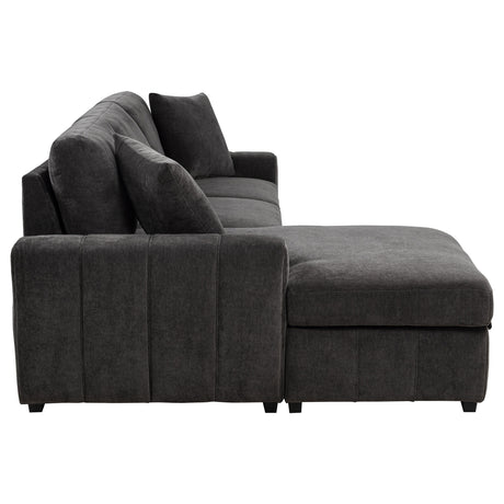 Pastrana Pull-Out Sleeper Sectional Sofa - Furniture World