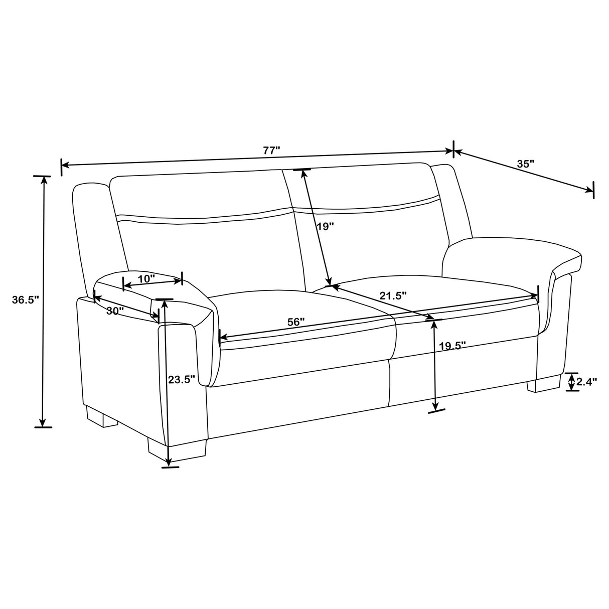 Arabella Sofa Set