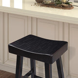 Biasca 29" Stool (2/CTN) White, Brown, & Black
