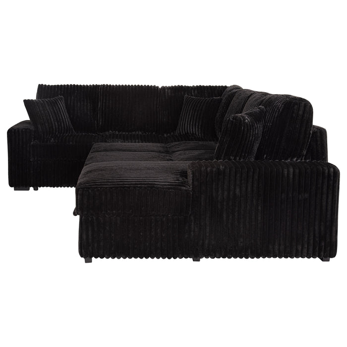 Devonshire Pull-Out Sleeper Sectional Sofa
