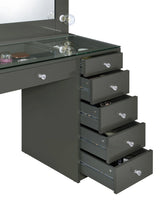 Acena Makeup Vanity Table with LED Mirror