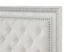 Stella Mia E.King & Queen Bed White & White
