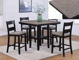 Lester 5-Pk Counter Height Table Set