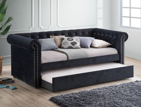 Ellie Daybed Back Front Rail Trundle - Furniture World
