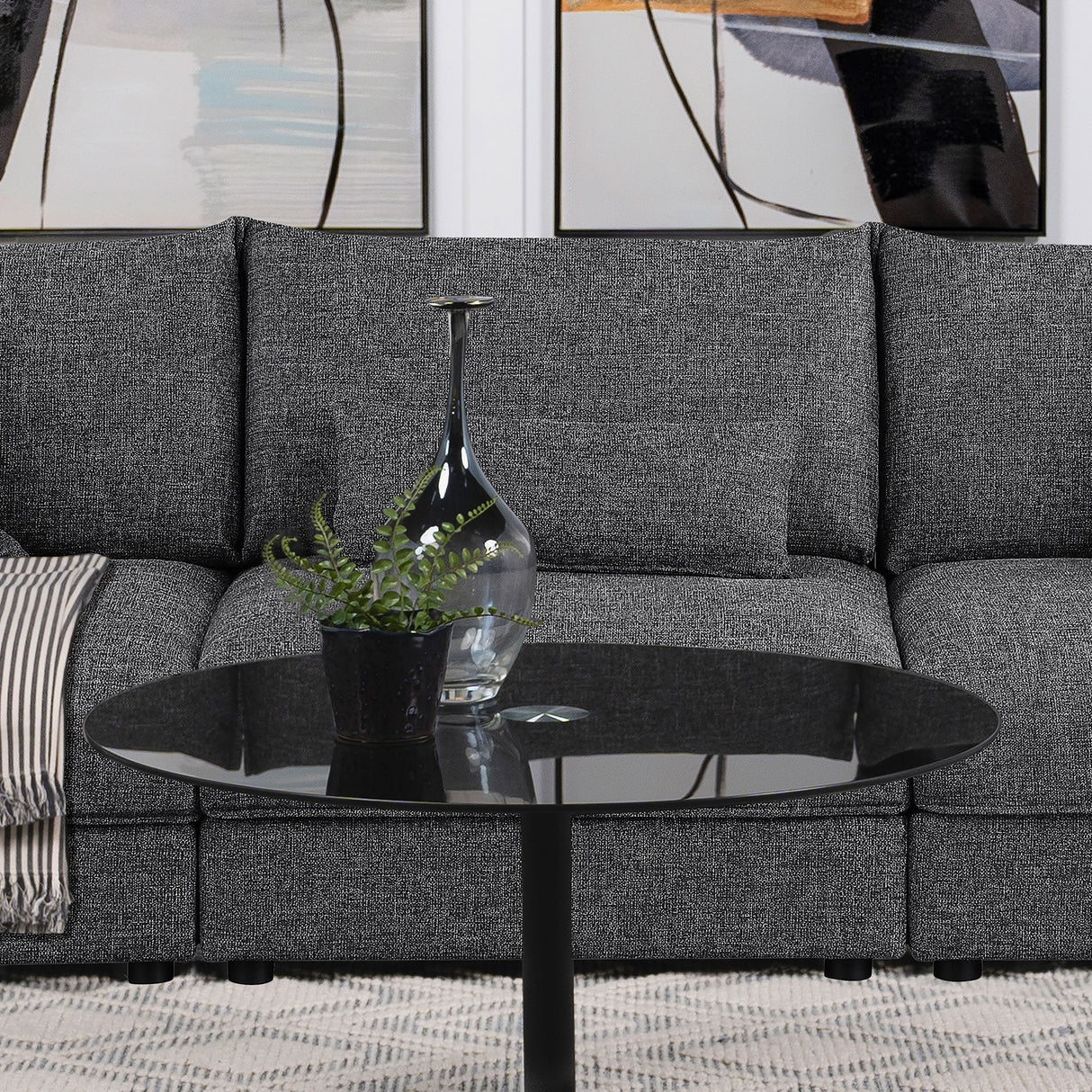 Sasha Armless Chair
