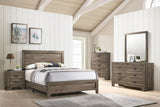 Millie Full Panel Bed In Grey